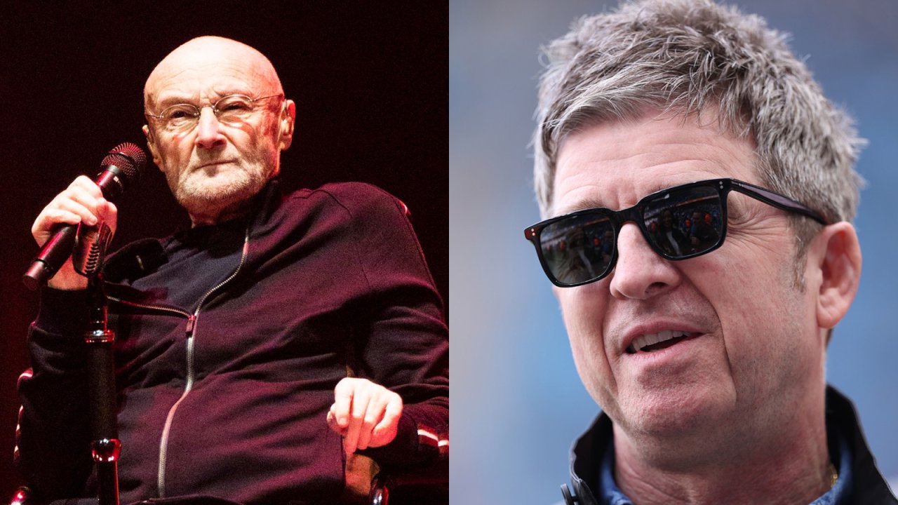 Treinta años de burlas: Noel Gallagher y Phil Collins finalmente se encontrarán en el Salón de la Fama