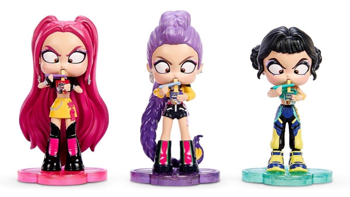 Mattel se mete en la cancha del anime: figuras chibi de KPop Demon Hunters