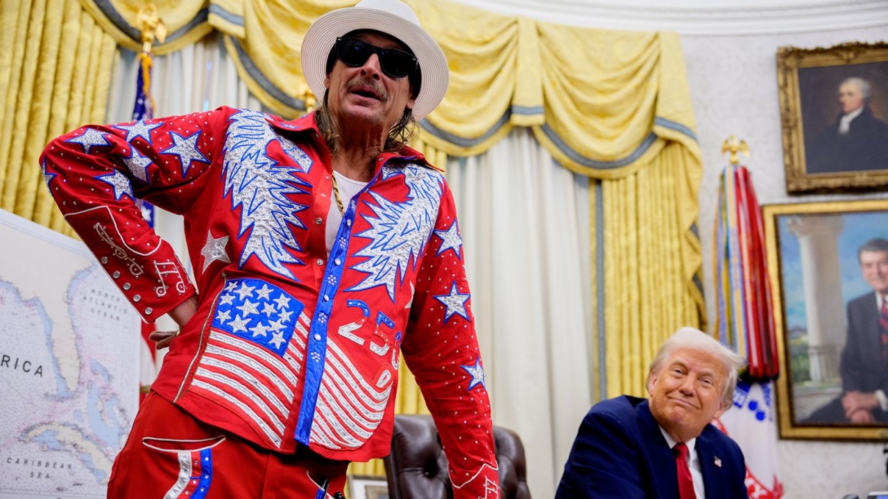 Kid Rock y su amistad con Trump: 'Un lugar en primera fila al mayor circo de la Tierra'