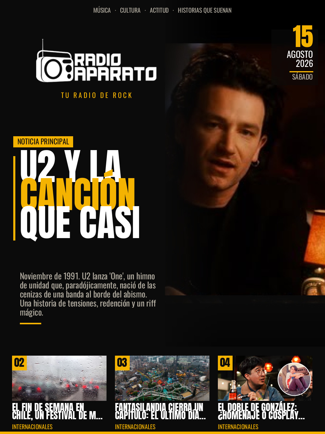 La tapa del día — Radio Aparato